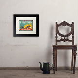 Cicada Invasion: I Survived (Horizontal) - Art Print, 8x10 / Deluxe / Black