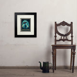 20,000 Leagues Under the Sea: Jules Verne - Art Print, 8x10 / Deluxe / Black