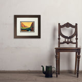 Zion National Park: 100th Anniversary (Horizontal) - Art Print, 8x10 / Deluxe / Brown