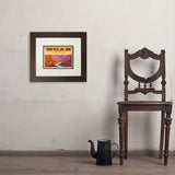 Moab, Utah: Canyon View - Art Print, 8x10 / Deluxe / Brown