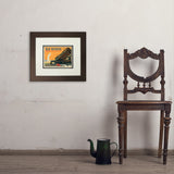 Yellowstone National Park: Old Faithful Inn - Art Print, 8x10 / Deluxe / Brown