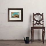 France: Paris, Notre Dame, Horizontal - Art Print, 8x10 / Deluxe / Brown
