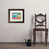 Lookin' Pretty In Music City (Horizontal) - Art Print, 8x10 / Deluxe / Brown
