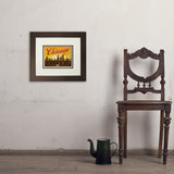 Chicago: Horizontal Skyline - Art Print, 8x10 / Deluxe / Brown