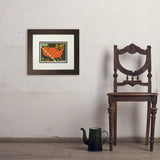 Annular Solar Eclipse 2023 Map - Art Print, 8x10 / Deluxe / Brown