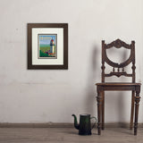 Heublein Tower - Art Print, 8x10 / Deluxe / Brown