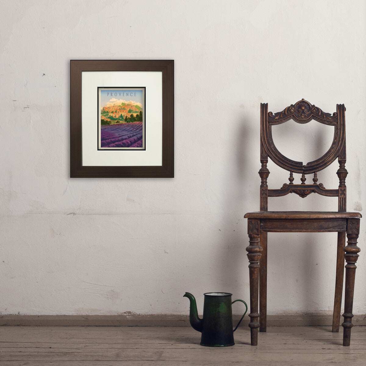 France: Provence In The Afternoon — Vintage Travel Poster | Art