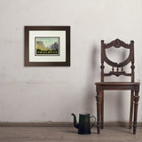 Yosemite National Park: Yosemite Valley (Horizontal) - Art Print, 8x10 / Deluxe / Brown