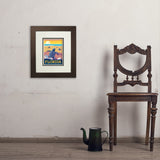 Florida: Sea Turtle Hatchling Habitats - Art Print, 8x10 / Deluxe / Brown