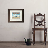 Daytona Beach, Florida - Art Print, 8x10 / Deluxe / Brown
