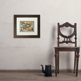 Dog Lover's Collage (Horizontal) - Art Print, 8x10 / Deluxe / Brown