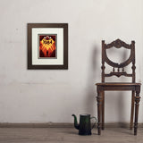 1984: George Orwell - Art Print, 8x10 / Deluxe / Brown