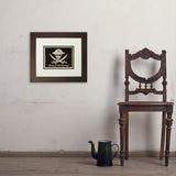Pirate Flag - Art Print, 8x10 / Deluxe / Brown