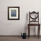 ...2026 Total Solar Eclipse: Reykjavik, Iceland - Art Print, 8x10 / Deluxe / Brown