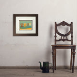 Flip Flops Hangin’ Out Together - Art Print, 8x10 / Deluxe / Brown