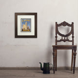 ...2026 Total Solar Eclipse: León, Spain - Art Print, 8x10 / Deluxe / Brown