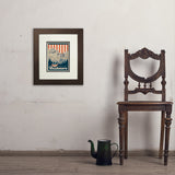 250th Anniversary USA: Mount Rushmore - Art Print, 8x10 / Deluxe / Brown