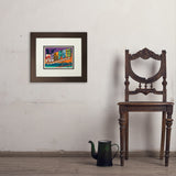 Memphis, TN: Picture Letters - Art Print, 8x10 / Deluxe / Brown