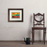 Cicada Invasion: Sing. Mate. Die. (Horizontal) - Art Print, 8x10 / Deluxe / Brown