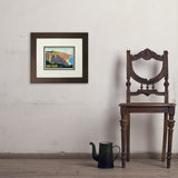 Big Sur, California: Bixby Bridge - Art Print, 8x10 / Deluxe / Brown