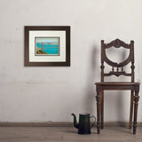 San Francisco: Golden Gate Bridge-Horizontal - Art Print, 8x10 / Deluxe / Brown