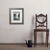 Ithaca, New York - Art Print, 8x10 / Deluxe / Gray