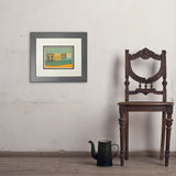 Flip Flops Hangin’ Out Together - Art Print, 8x10 / Deluxe / Gray