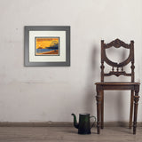 Santa Monica Pier: Sunset - Art Print, 8x10 / Deluxe / Gray
