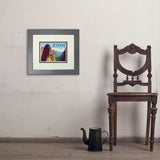 Zion National Park: Ascent To Angels Landing (Horizontal) - Art Print, 8x10 / Deluxe / Gray