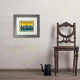 Nashville Sunset Skyline (Horizontal) - Art Print, 8x10 / Deluxe / Gray