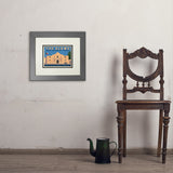 San Antonio, TX: The Alamo (Horizontal) - Art Print, 8x10 / Deluxe / Gray