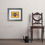 Music City: Vinyl Record (Horizontal) - Art Print, 8x10 / Deluxe / Gray