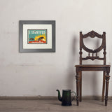 Cicada Invasion: I Survived (Horizontal) - Art Print, 8x10 / Deluxe / Gray