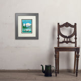 Mount Shasta, California - Art Print, 8x10 / Deluxe / Gray