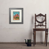 Pecos National Historical Park, NM - Art Print, 8x10 / Deluxe / Gray
