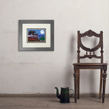 Christmas In The Smokies - Art Print, 8x10 / Deluxe / Gray