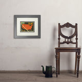 Annular Solar Eclipse 2023 Map - Art Print, 8x10 / Deluxe / Gray