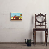 Vintage Apple Truck - Art Print, 11x14