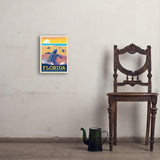 Florida: Sea Turtle Hatchling Habitats - Art Print, 11x14