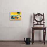 Woody On The Beach - Art Print, 11x14
