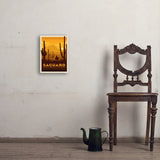 Saguaro National Park - Art Print, 11x14