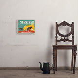 Cicada Invasion: I Survived (Horizontal) - Art Print, 11x14
