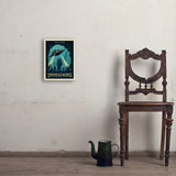 20,000 Leagues Under the Sea: Jules Verne - Art Print, 11x14