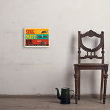 Cicada Invasion: Sing. Mate. Die. (Horizontal) - Art Print, 11x14