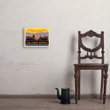 Golden Spike - Art Print, 11x14