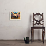 Memphis, TN: Beale Street Sunset - Art Print, 11x14