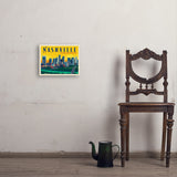Nashville Sunset Skyline (Horizontal) - Art Print, 11x14