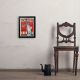 250th Anniversary USA: Lady Liberty - Art Print, 11x14 / Simple / Black