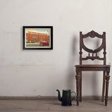 Old Glory: Distillery Building - Art Print, 11x14 / Simple / Black