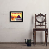Oregon Coast: Cannon Beach - Art Print, 11x14 / Simple / Black